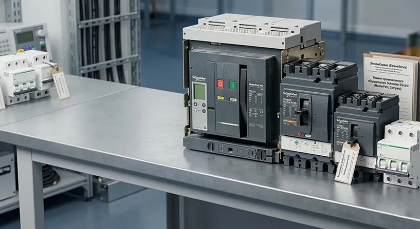 автоматические выключатели Schneider Electric MasterPact и Compact