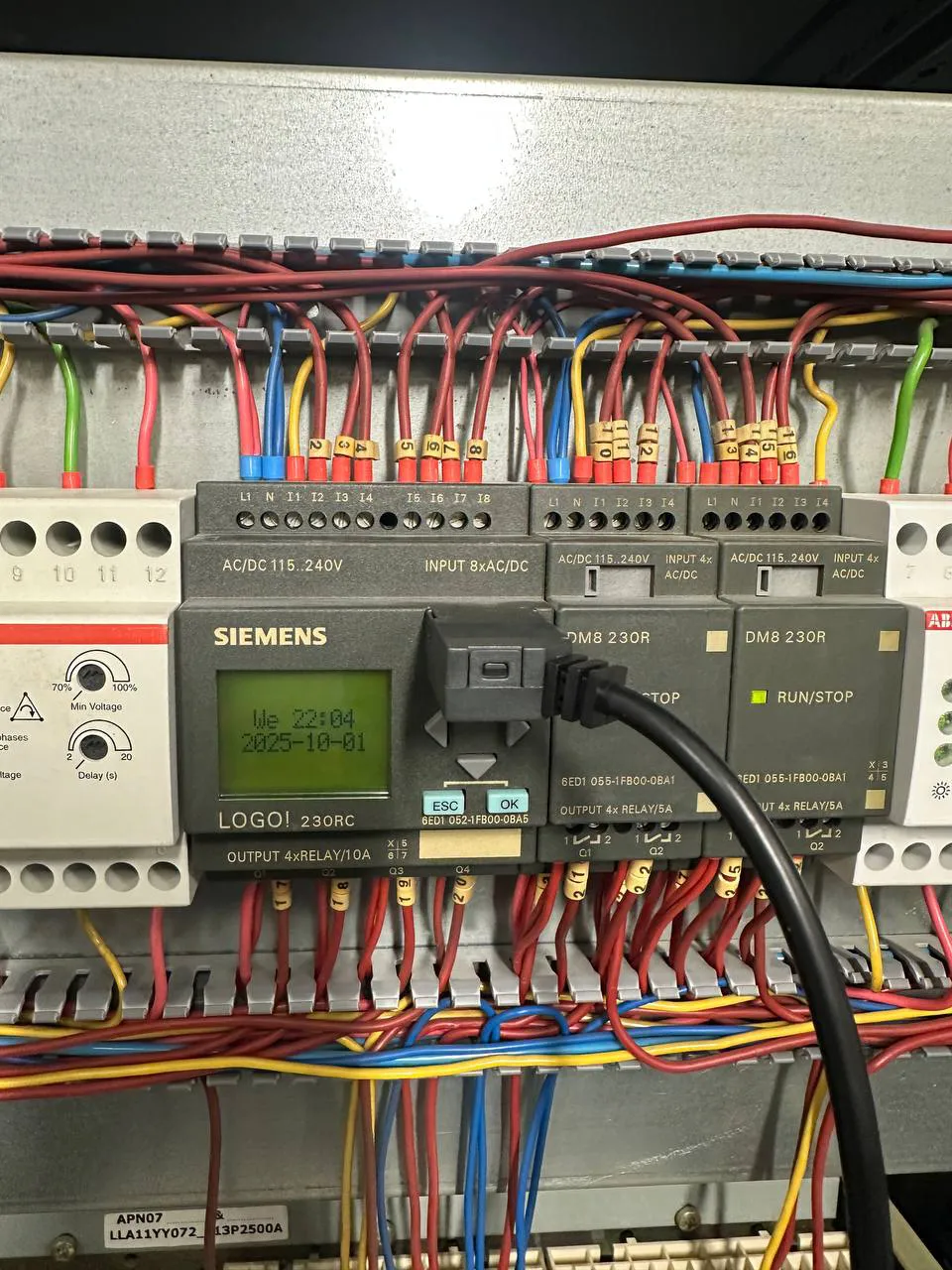 АВР ГРЩ Siemens